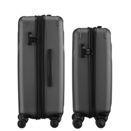 Набір валіз на колесах Wenger Oryson 2 в 1 (S,M) (653212-1) carbon