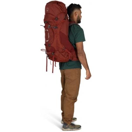 Рюкзак чоловічий Osprey Aether 55L (10006675) acorn red
