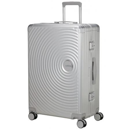Валіза на колесах American Tourister Soundbox Alu 100L (MI3*25003) silver