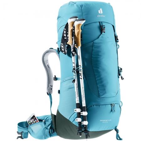 Рюкзак жіночий Deuter Aircontact Lite 45+10L SL (3340223 3249) lagoon-ivy