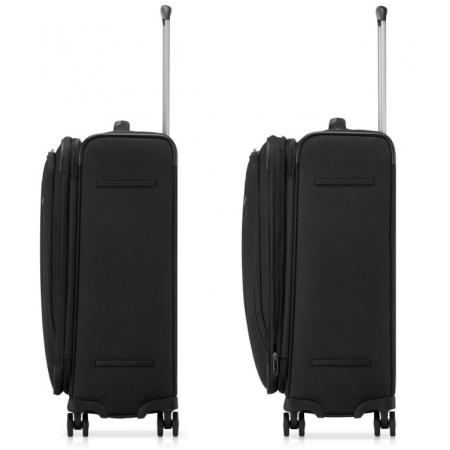 Чемодан на колесах Roncato City 3.0 66+13л (41509201) black