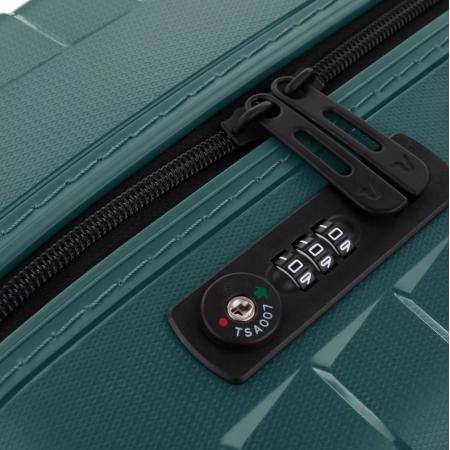 Валіза на колесах Roncato Ypsilon 40+7L (57635787) verde bottiglia