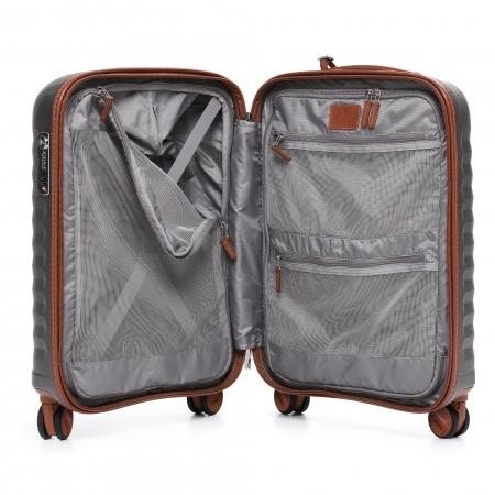 Валіза на колесах Roncato E-lite 38L (52333445) cognac/titanio