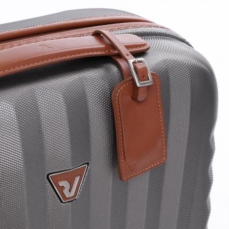 Валіза на колесах Roncato E-lite 38L (52333445) cognac/titanio