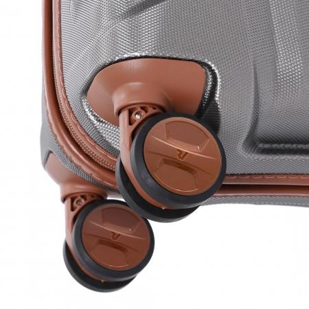 Валіза на колесах Roncato E-lite 38L (52333445) cognac/titanio