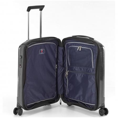 Валіза на колесах Roncato We Are Glam Deluxe 40+9L (59630162) nero/platino