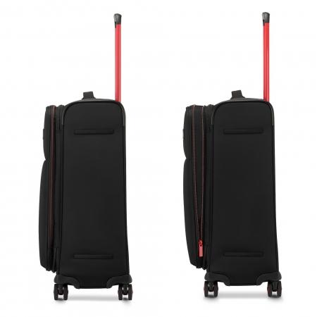 Чемодан на колесах Roncato Move 68+14L (41535281) black