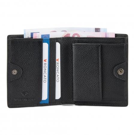 Гаманець з RFID захистом Roncato Trial (41114701) black