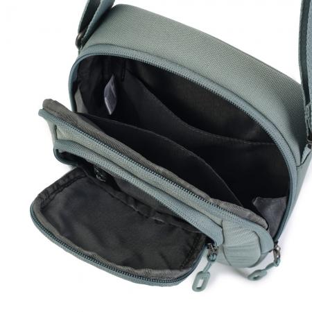 Сумка через плечо с RFID защитой Hedgren Comby 2L (HCMBY05/059) gray green