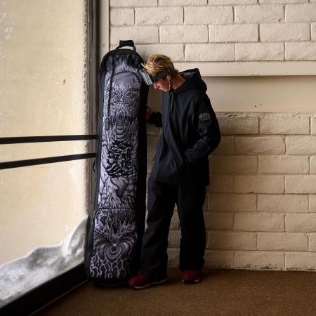 Чохол для сноуборду каркасний на колесах DAKINE Low Roller 165 (10004570) х mayhem griffin