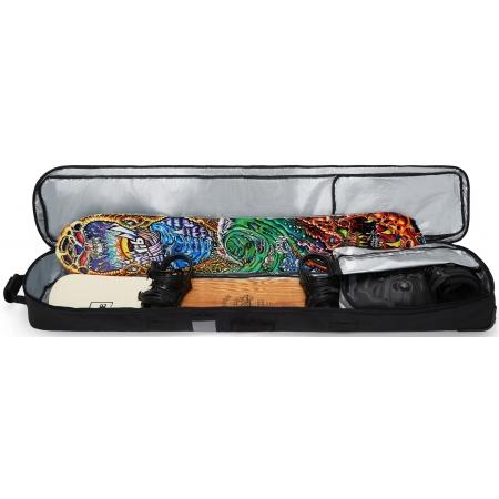 Чохол для сноуборду каркасний на колесах DAKINE Low Roller 157 (10004583) black coated
