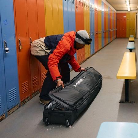 Чохол для сноуборду каркасний на колесах DAKINE Low Roller 157 (10004583) black coated