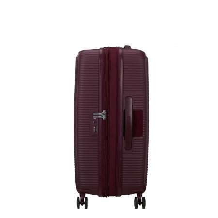 Валіза на колесах American Tourister Soundbox 71.5+9.5L (32G*50002) wild cherry