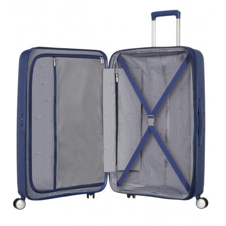 Чемодан на колесах American Tourister Soundbox 71.5+9.5L (32G*41002) midnight navy