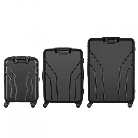 Набір валіз на колесах Wenger Amplix Hardside 3 в 1 (S,M,L) (653335) black