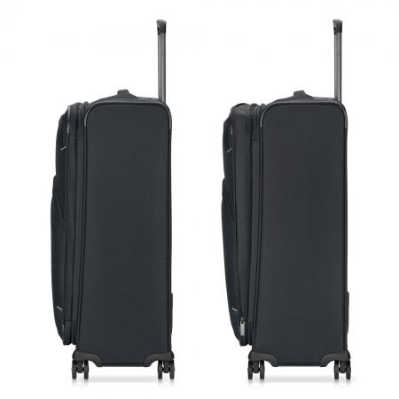 Валіза на колесах Roncato Gateway 105.5+10L (41624101) black