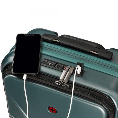 Валіза на колесах Wenger Amplix 36+9L (653325) deep lake