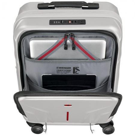 Чемодан на колесах Wenger Amplix 36+9L (653324) silver