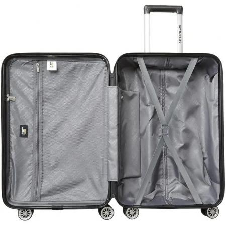 Валіза на колесах CAT Carbon IV 61L (84779-01) black