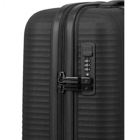Валіза на колесах Travelite Air Stripe 39L (7000347-01) black