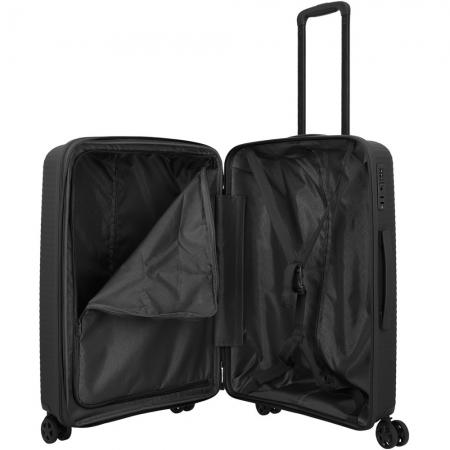 Валіза на колесах Travelite Air Stripe 75+11L (7000348-01) black