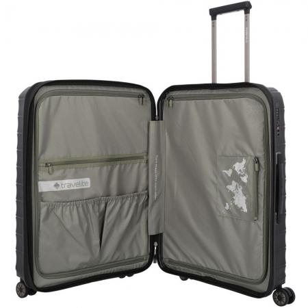 Валіза на колесах Travelite Mooby 73+7L (076848-01) black