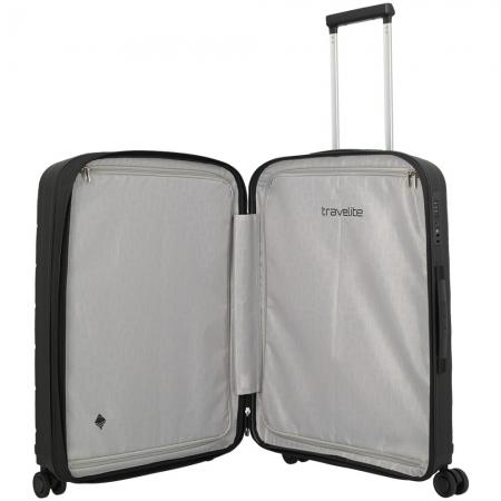 Валіза на колесах Travelite Burano 67+13L (077348-01) black