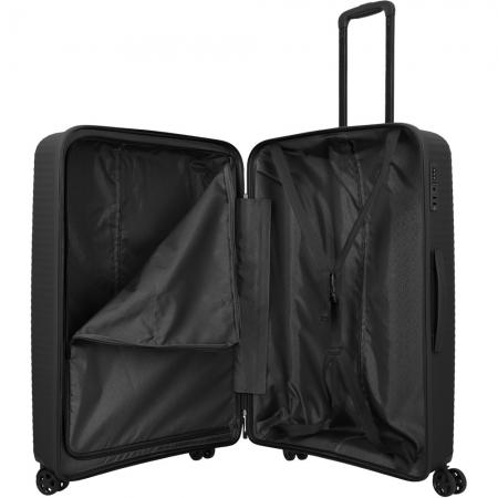 Чемодан на колесах Travelite Air Stripe 104L (7000349-01) black