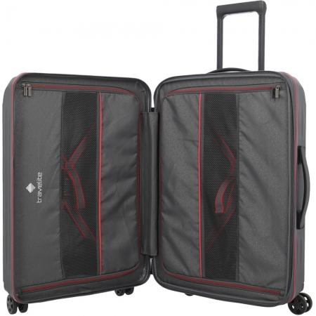 Валіза на колесах Travelite Dynamiic 69+10L (7000148-04) anthracite