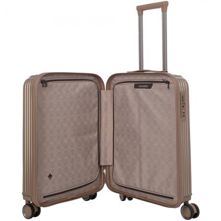 Валіза на колесах Travelite Paros 37L (076747-60) cappuccino