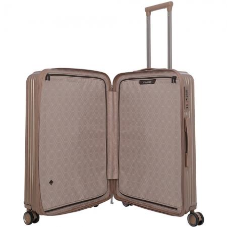 Чемодан на колесах Travelite Paros 63+6L (076748-60) cappuccino