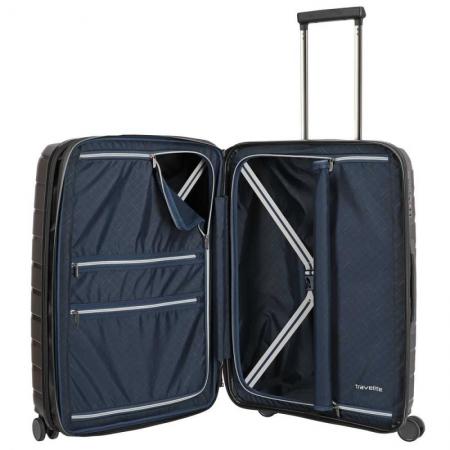 Валіза на колесах Travelite Air Base 71+11L (075348-04) anthracite