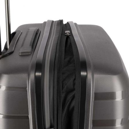 Валіза на колесах Travelite Air Base 71+11L (075348-04) anthracite