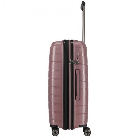 Валіза на колесах Travelite Air Base 71+11L (075348-17) lilac