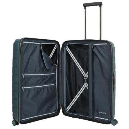 Чемодан на колесах Travelite Air Base 71+11L (075348-25) iceblue