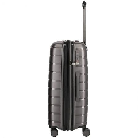Чемодан на колесах Travelite Air Base 71+11L (075348-40) champagne