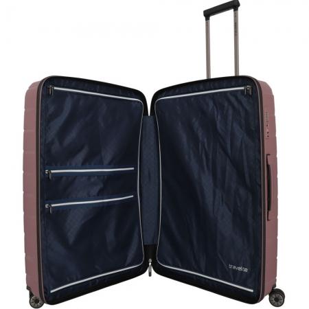 Валіза на колесах Travelite Air Base 105L (075349-17) lilac