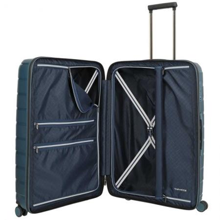 Валіза на колесах Travelite Air Base 105L (075349-25) iceblue