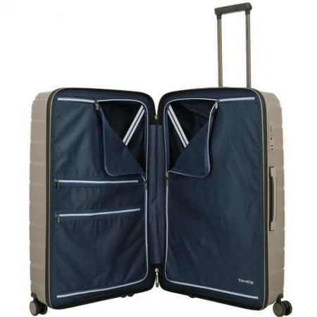Валіза на колесах Travelite Air Base 105L (075349-40) champagne