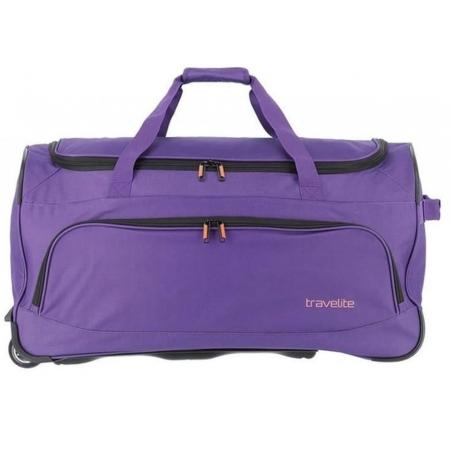 Сумка дорожня на колесах Travelite Basics 89L (096277-19) fresh purple