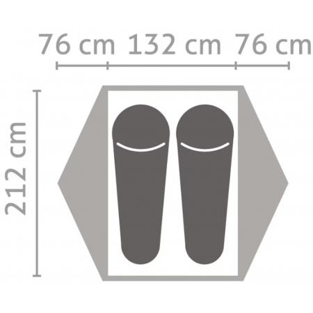 Намет Salewa Latitude II (00-0000005901) cactus/grey