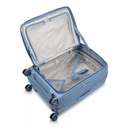 Валіза на колесах Roncato Arcade DLX 83+13L (41841233) espandibile blu avio