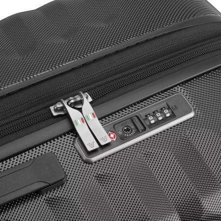 Валіза на колесах Roncato UNO Premium 3.0 106.5+28.5L (51870101) black