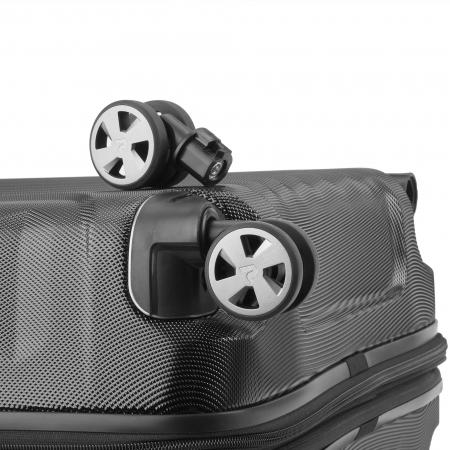 Валіза на колесах Roncato UNO Premium 3.0 106.5+28.5L (51870101) black