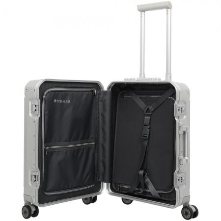 Валіза на колесах Travelite Next 39L (079847-56) silver
