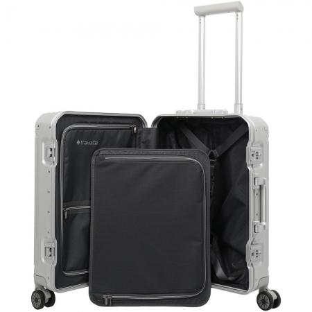 Валіза на колесах Travelite Next 39L (079847-56) silver