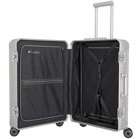 Чемодан на колесах Travelite Next 69L (079848-56) silver