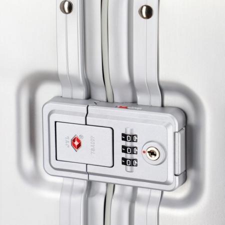 Чемодан на колесах Travelite Next 69L (079848-56) silver
