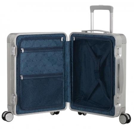 Валіза на колесах American Tourister Soundbox Alu 39L (MI3*25001) silver