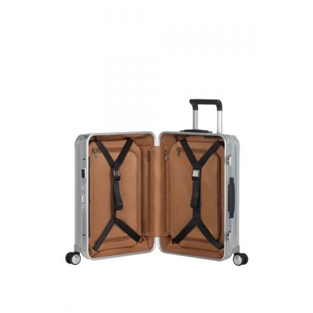 Валіза на колесах Samsonite Lite-Box Alu Boss 40L (KO3*08001) aluminum